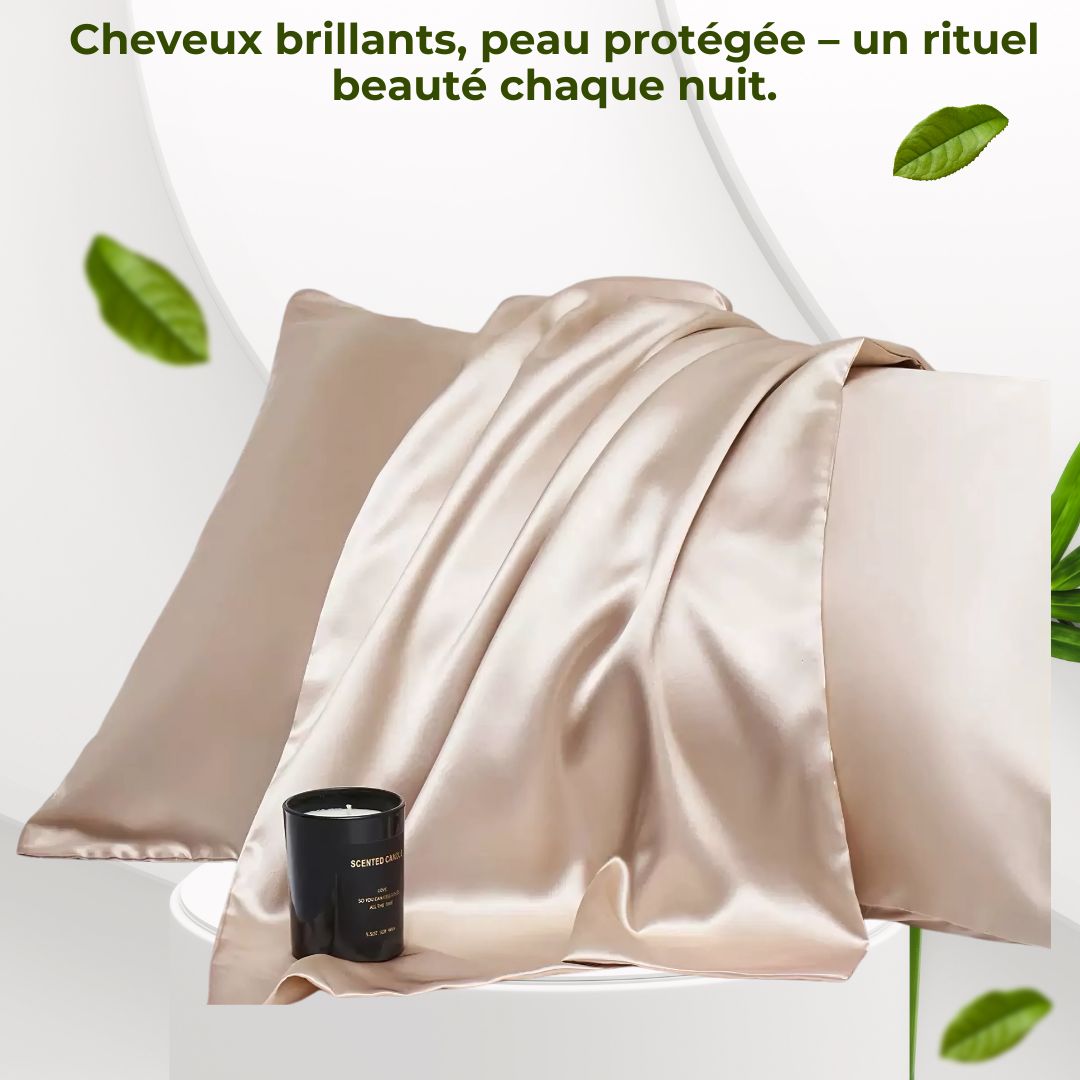 ZENCOU™ SILKCASE – TAIES D’OREILLER EN SOIE 100% MULBERRY
