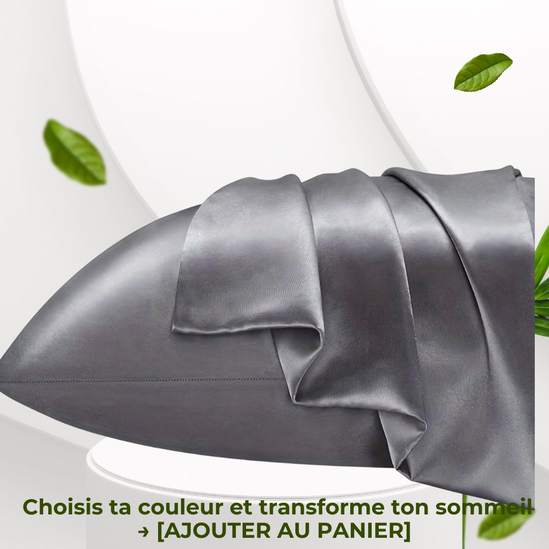 ZENCOU™ SILKCASE – TAIES D’OREILLER EN SOIE 100% MULBERRY